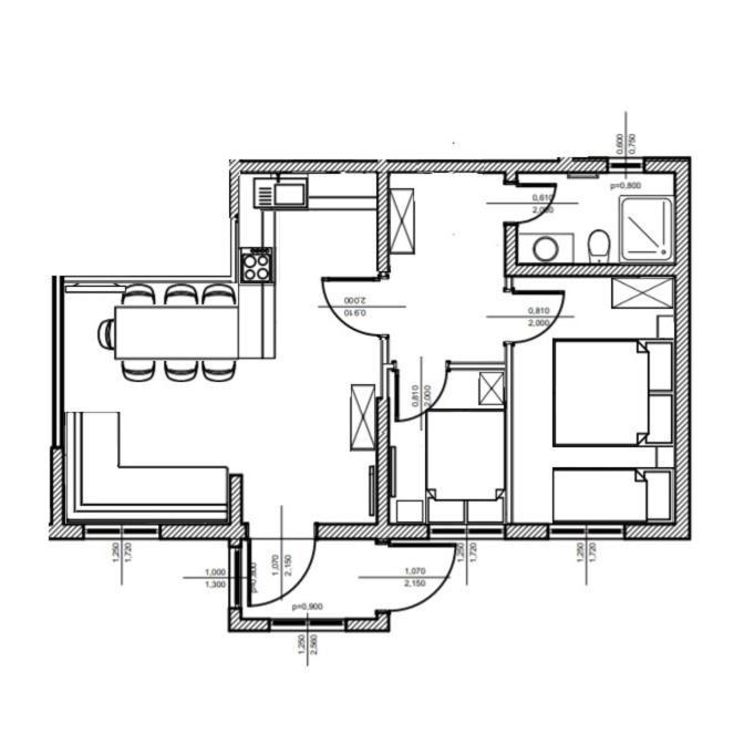 Socaland Apartmaji Eksteriør bilde